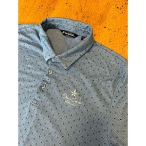 Ocean Course Hokuala• Travis Mathew Polo Shirt Mens Xl Geometric All Over Print